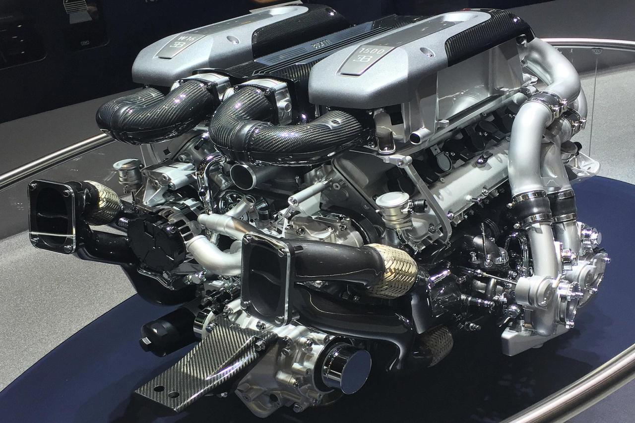 Bugatti v16 engine