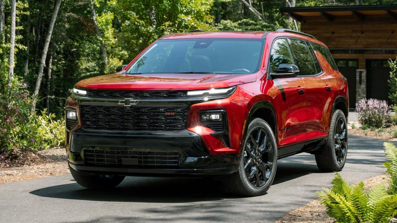 2024 chevy traverse z71