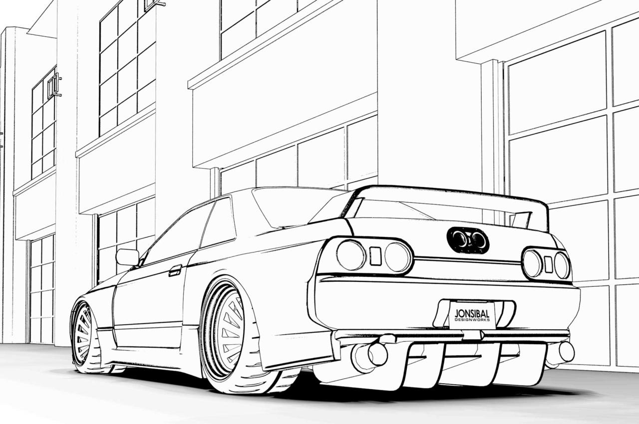 Bugatti coloring page