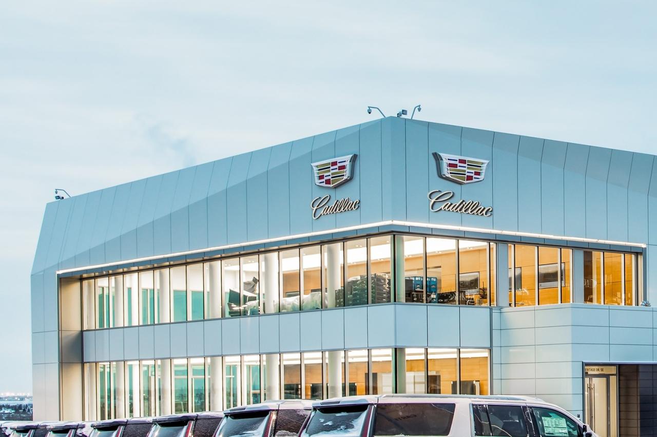 Dealership cadillac related projects