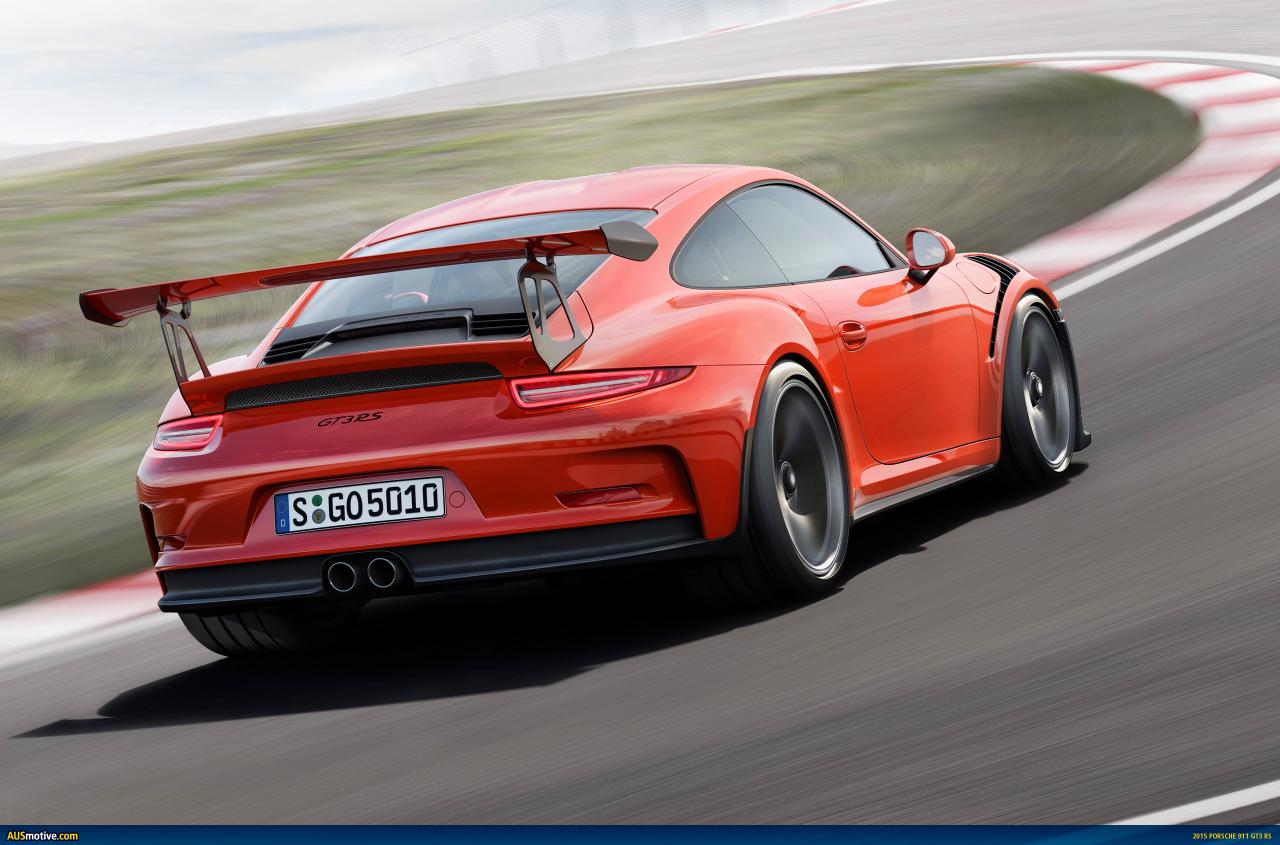 Porsche 911 gt3 991 geneva revealed ausmotive looks perfect just