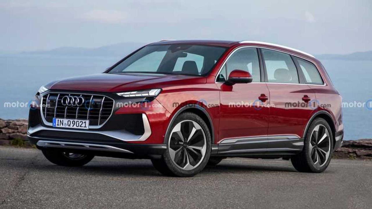 Q9 audi renderu mystery realistically flagship rendered