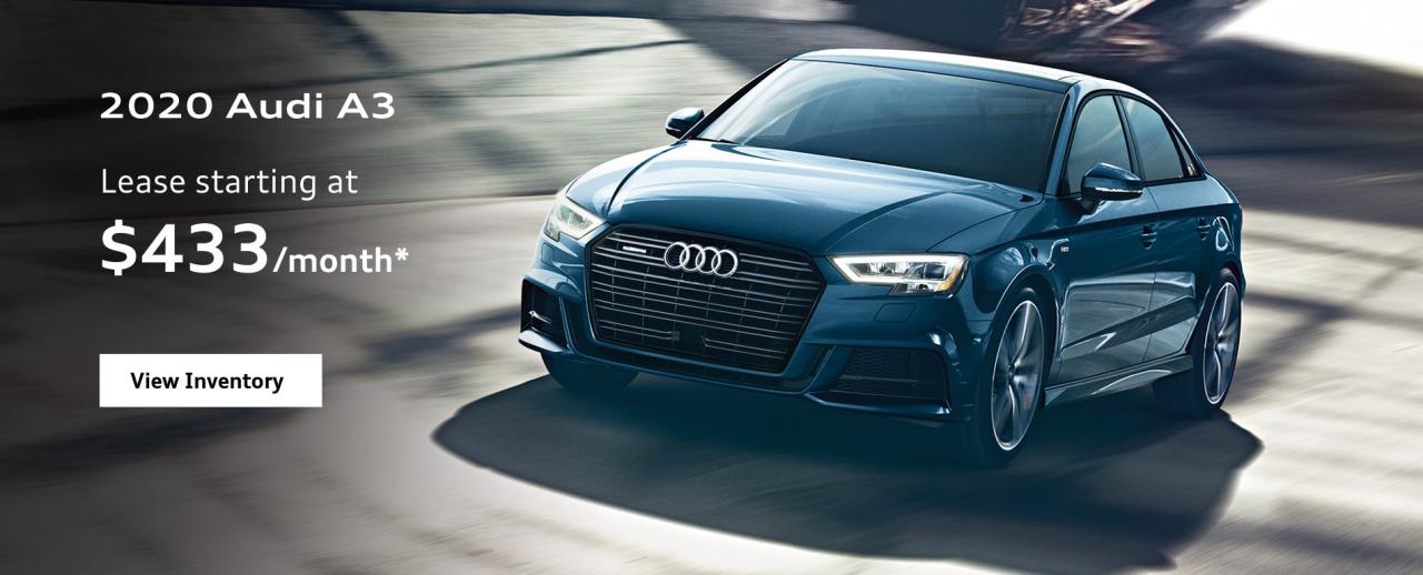 Lease audi offers