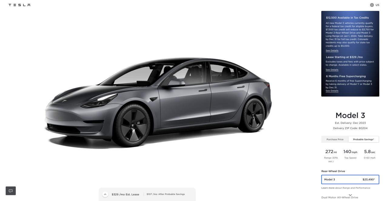 Tesla tax credit 2024