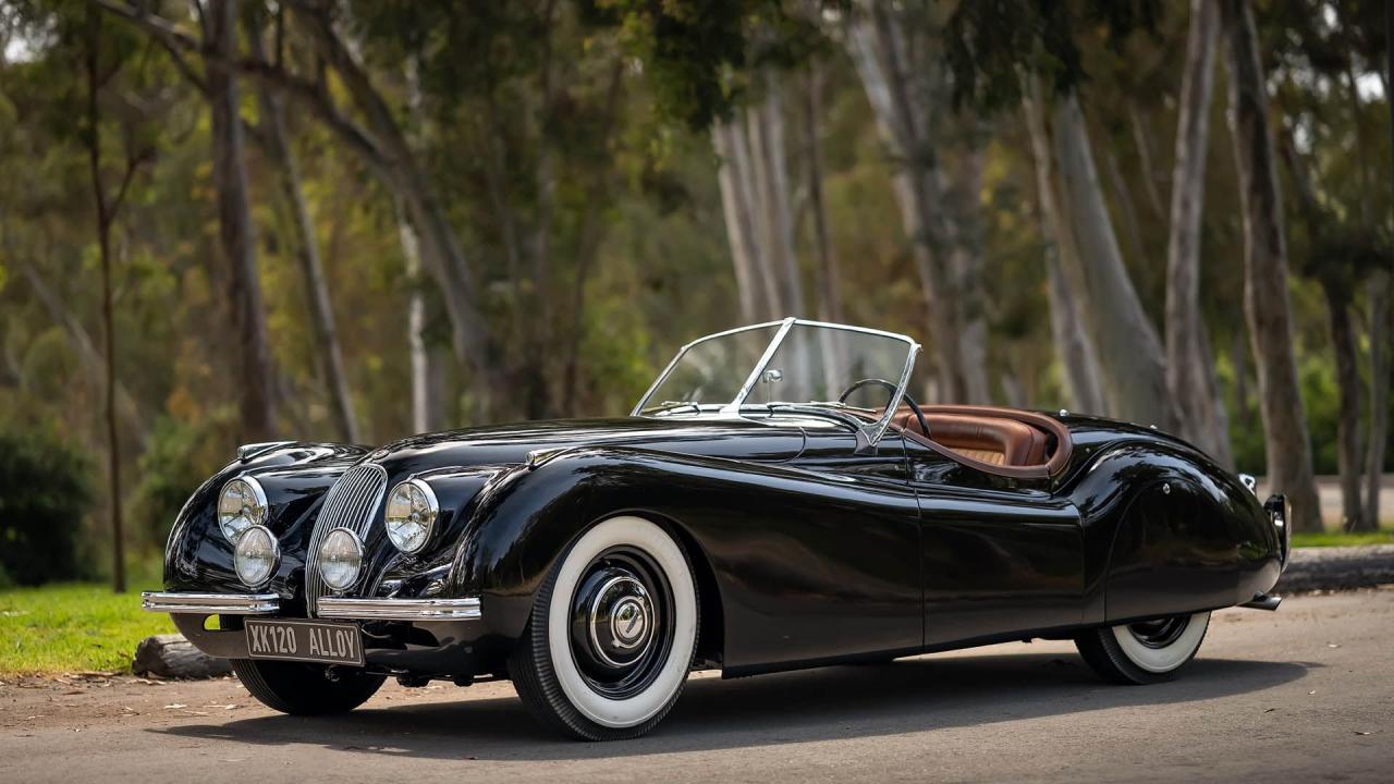 Jaguar xk 1949 ots roadster trader dyler