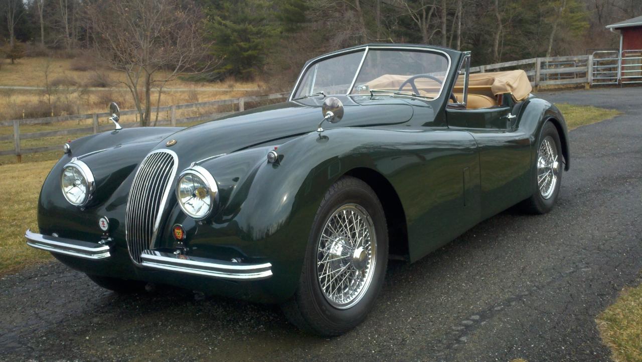 Jaguar xk120 1954