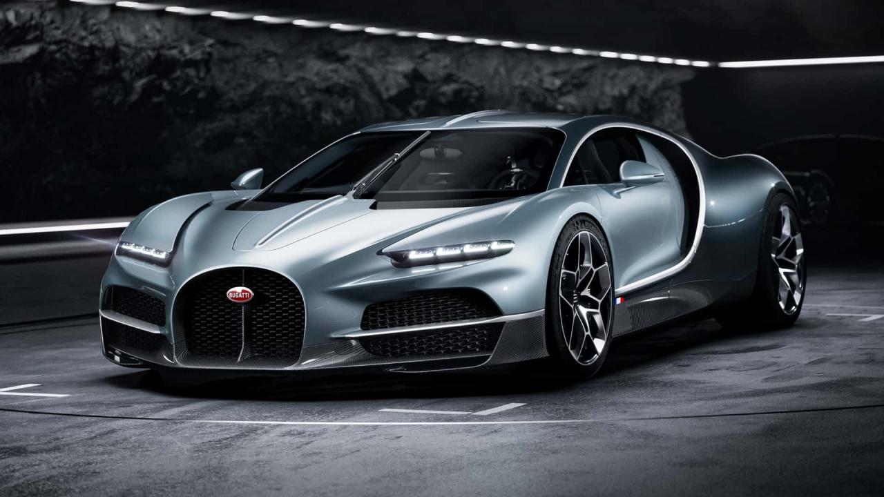 Bugatti tourbillon car