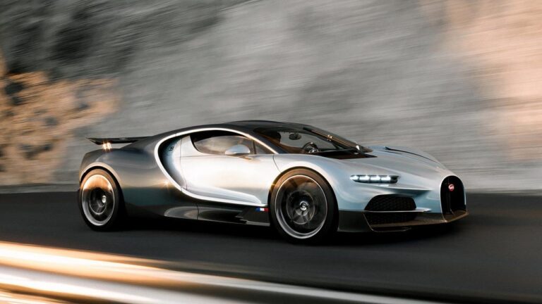 Bugatti tourbillon car