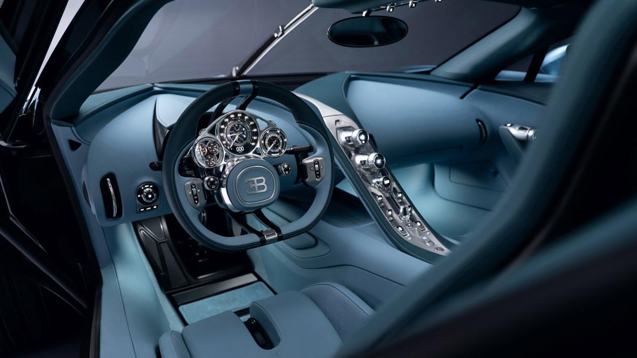 New bugatti tourbillon